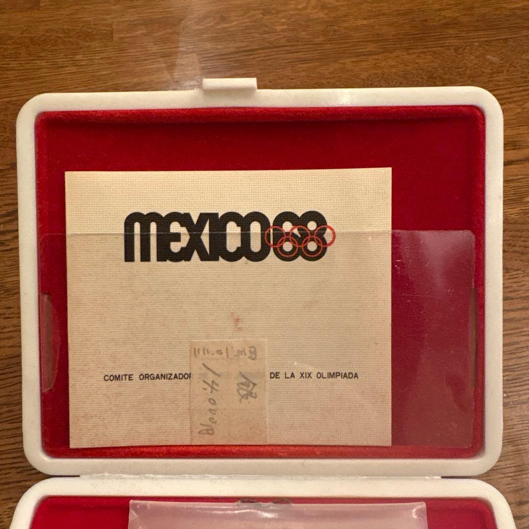メキシコオリンピック　銀と銅の記念メダルセット