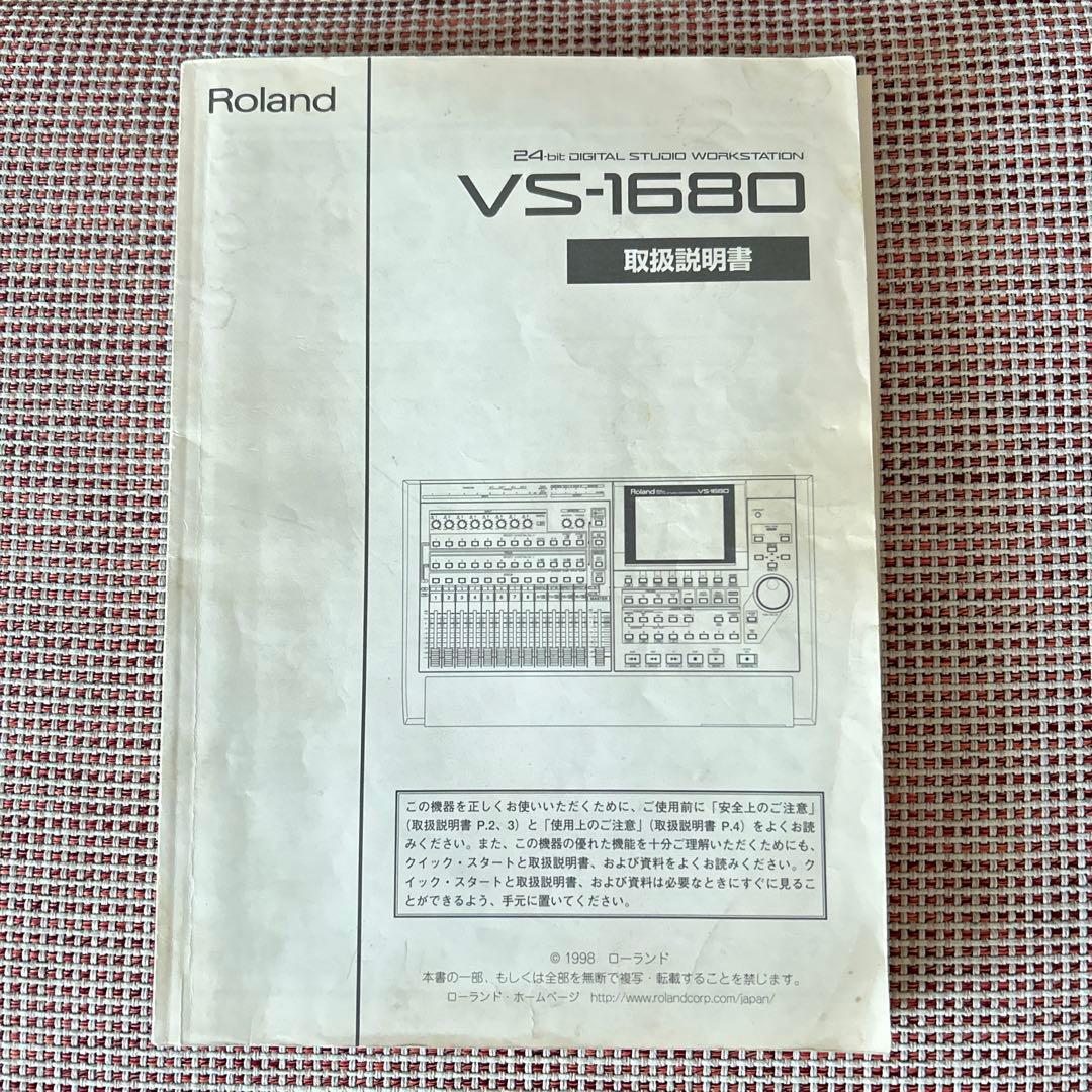 ジャンク扱い　Roland VS-1680 MTR マルチトラックレコーダー