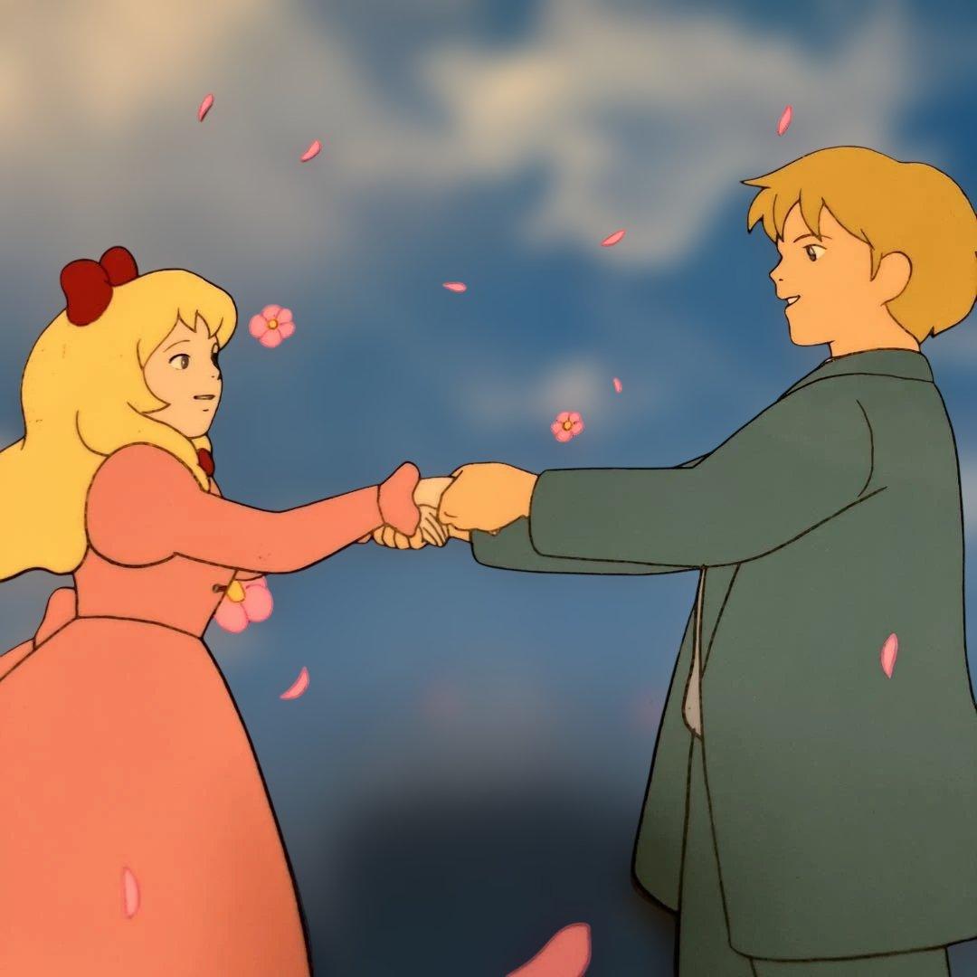 セル画　ロミオの青い空　ビアンカ　アルフレド　貴族時代