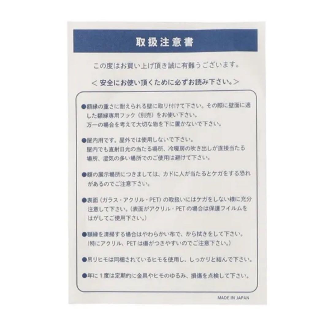 FEILER 額　KS-251001 ホワイト