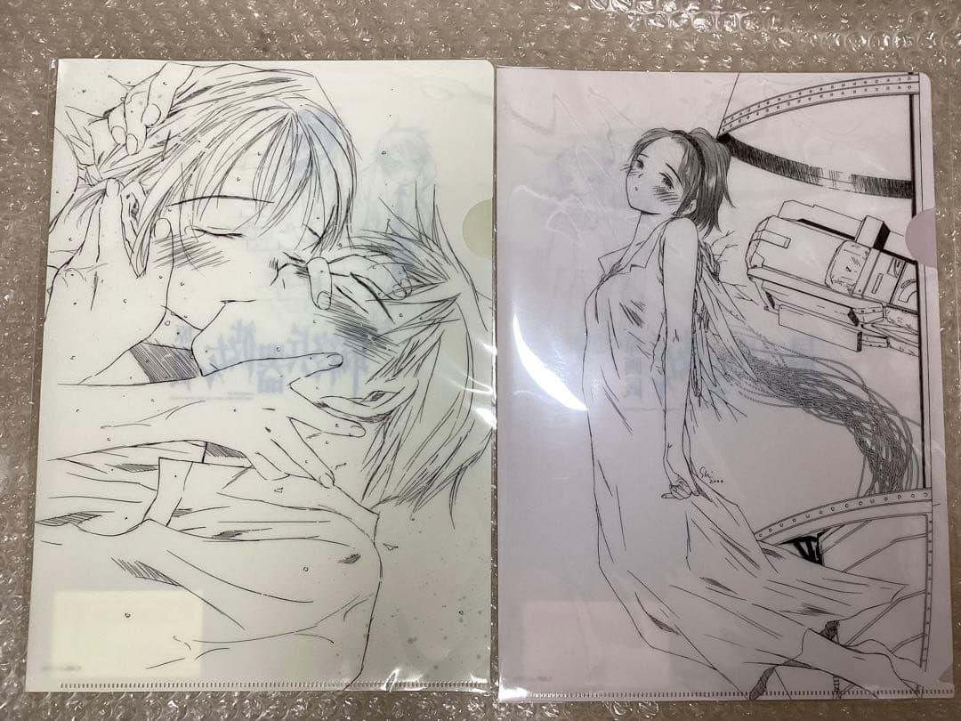 最終兵器彼女　原画展　クリアファイルvol.01～04