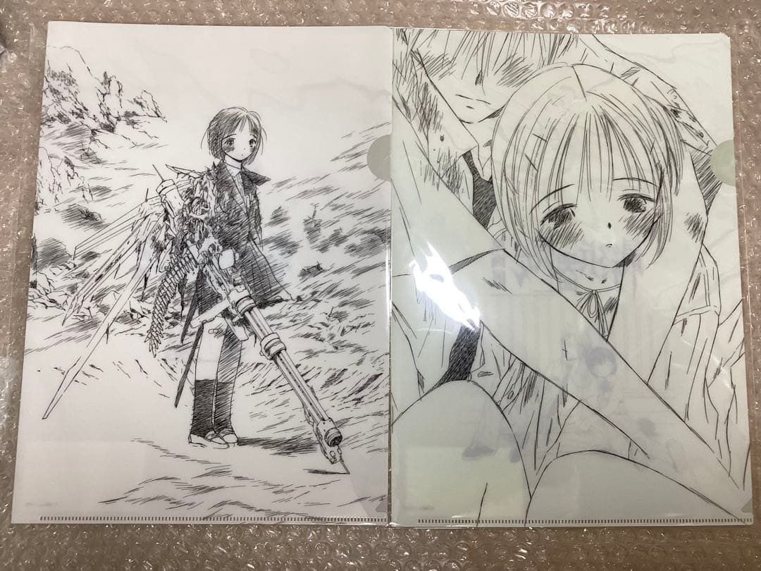最終兵器彼女　原画展　クリアファイルvol.01～04