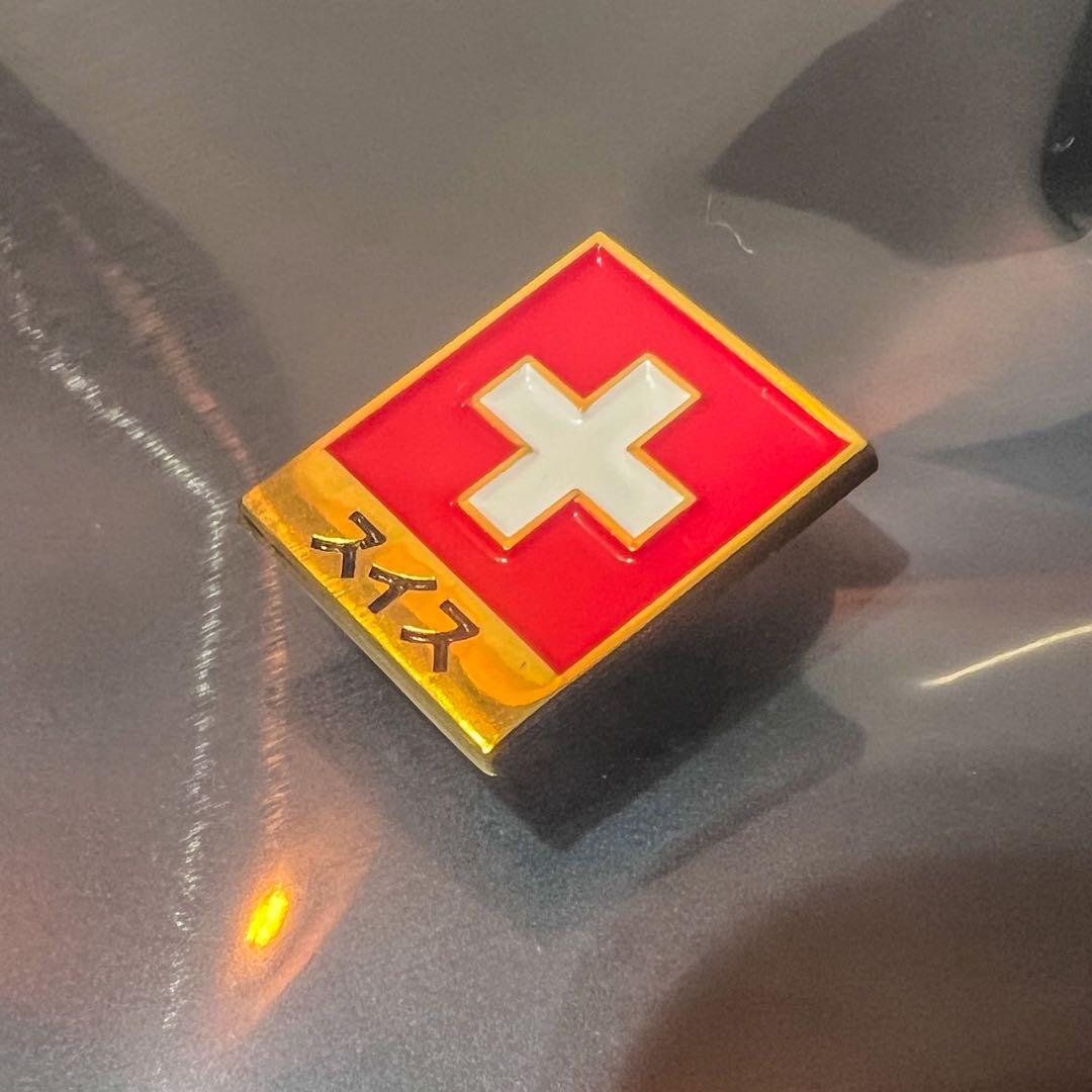 【カタカナ表記版/非売品】大阪関西万博/スイス館/関係者/ピンバッジ