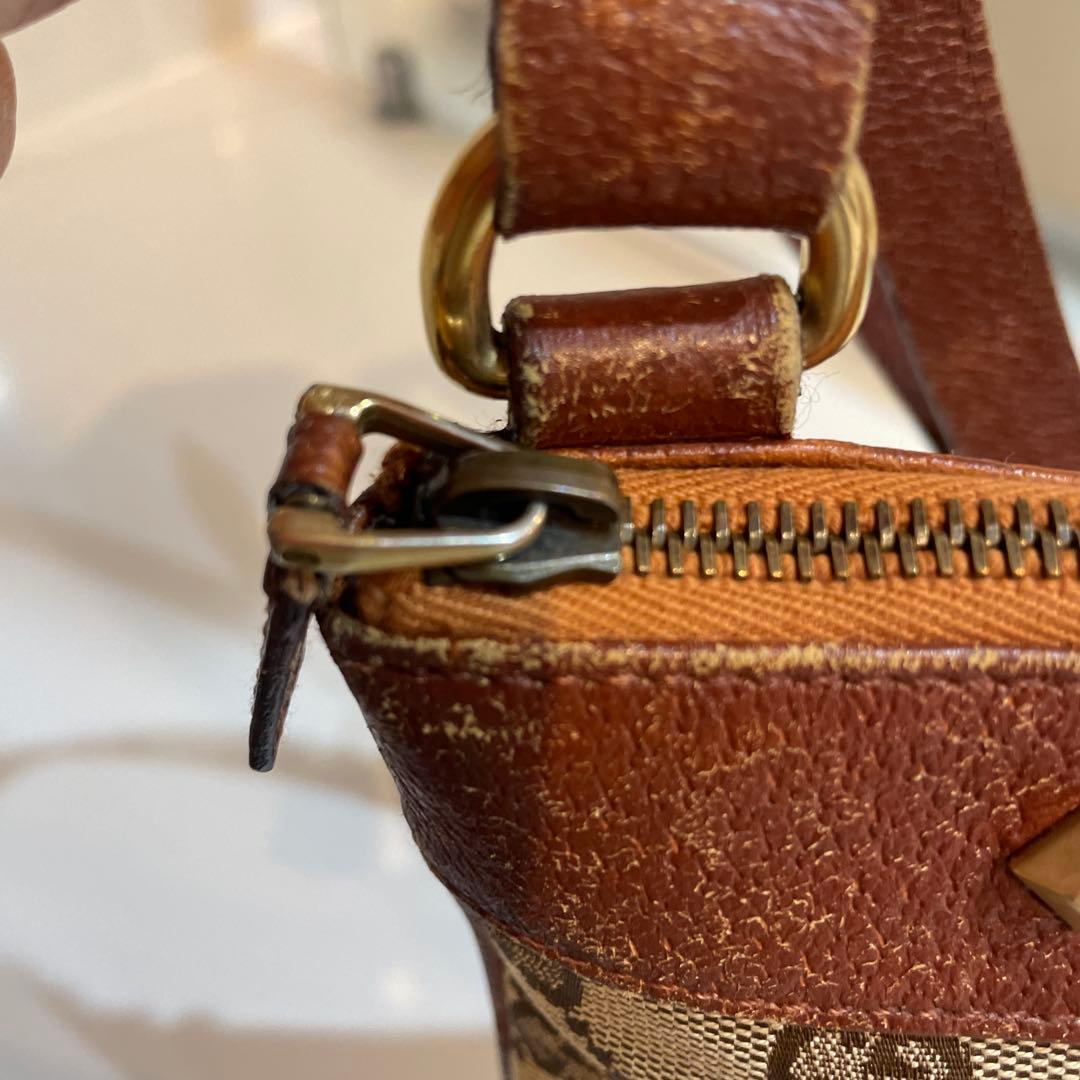 GUCCI GGパターン ショルダーバッグ希少ヴィンテージ品