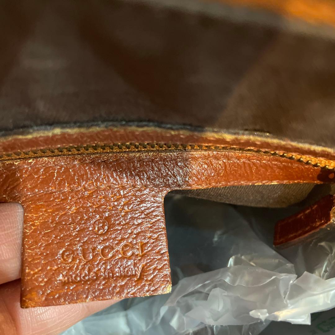 GUCCI GGパターン ショルダーバッグ希少ヴィンテージ品