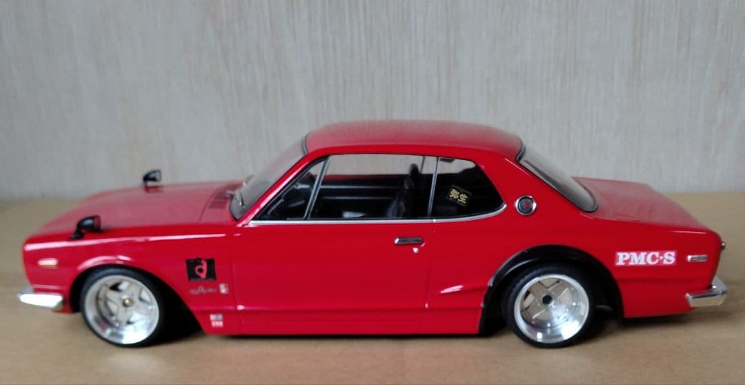 【1/18】スカイライン ハコスカ（KPGC10）赤