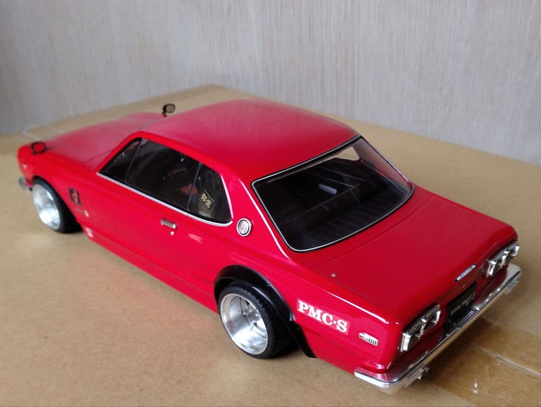 【1/18】スカイライン ハコスカ（KPGC10）赤