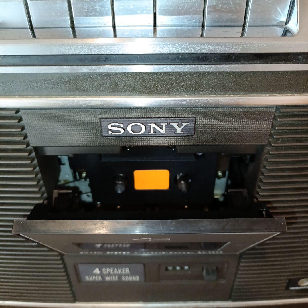 m*2様 動作品 ソニー SONY CF-3800 最高級ステレオラジカセ 昭和