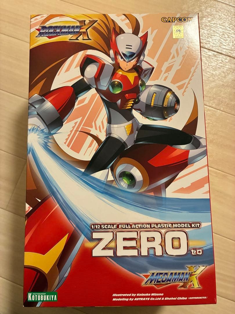 【新品未開封】ロックマンX ゼロ プラモデル コトブキヤ