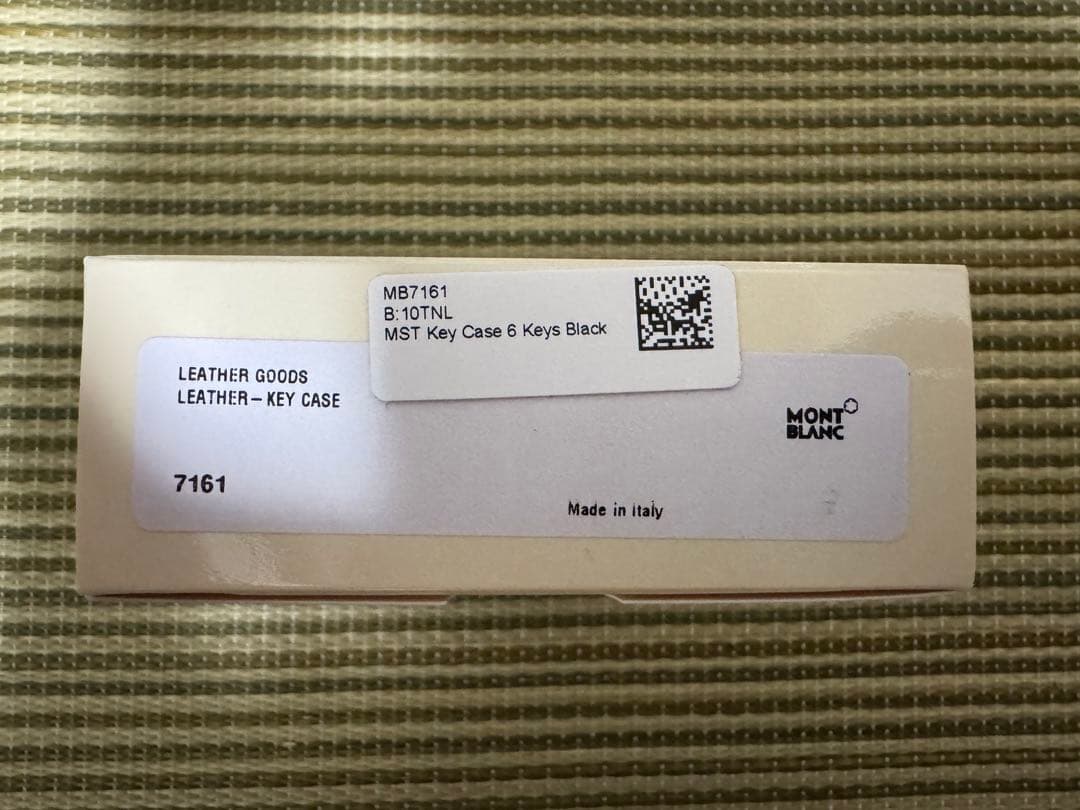 最終値下　MONTBLANC モンブラン キーケース MB7161 新品 未使用