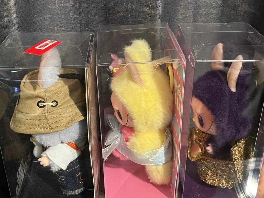 labubu ぬいぐるみ３点セット