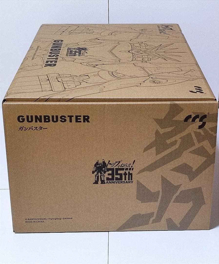 【新品】CCSTOYS 鉄魄 トップをねらえ! ガンバスター 合金可動フィギュア