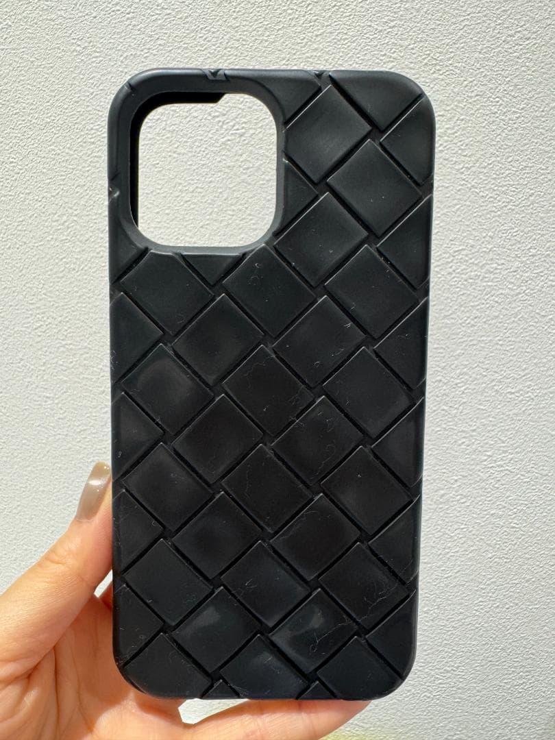 BOTTEGA VENETA iPhone 14proMAX スマホケース 黒