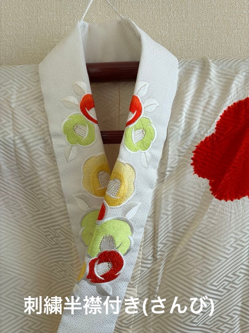 専用【逸品】藤娘きぬたや　総絞り　振袖　藤色　裄68 長襦袢　刺繍半襟付き