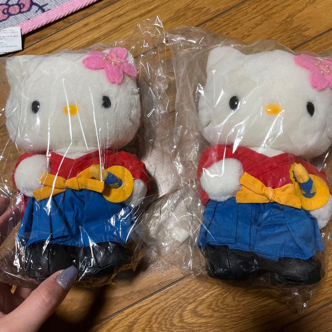 ハローキティぬいぐるみ地域限定北海道、飛騨高山、高知レア