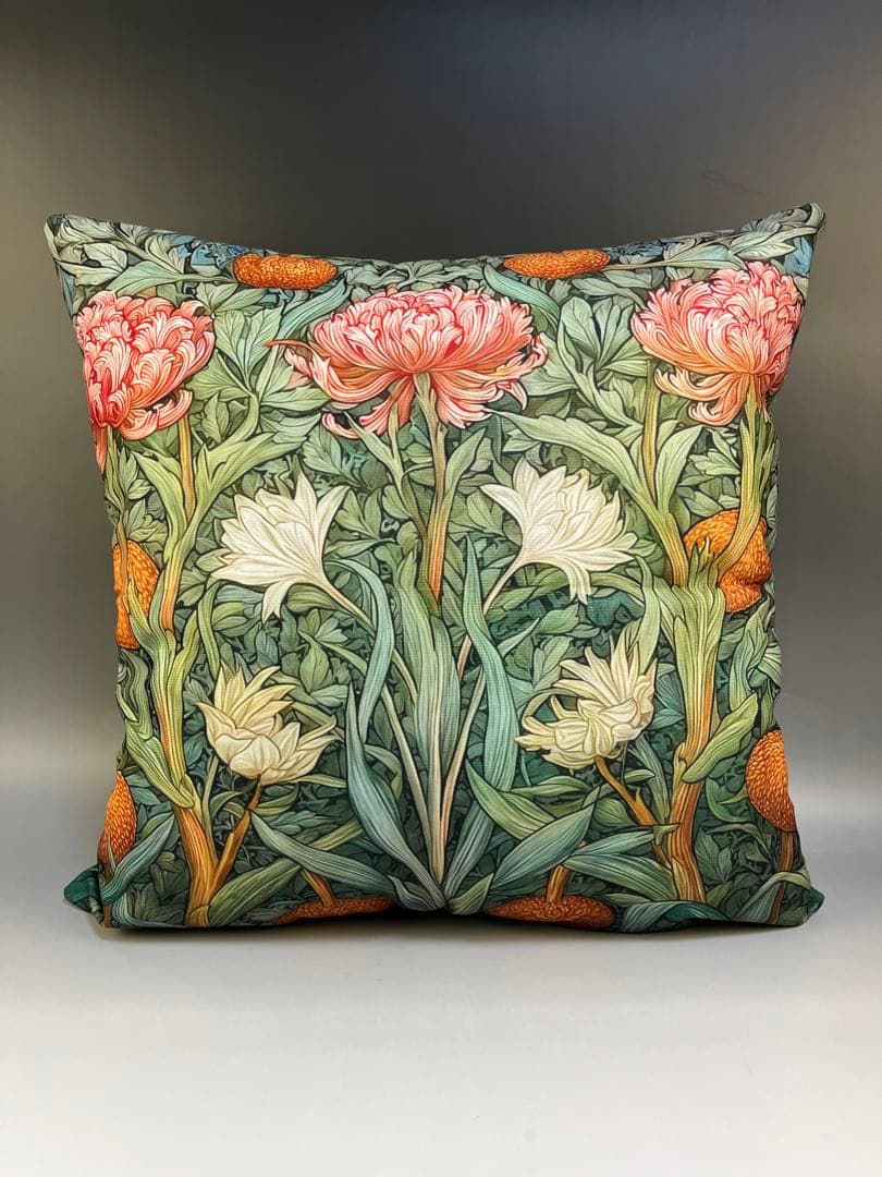 トモコウィリアム・モリス【クッションカバー】豪華　フラワー★