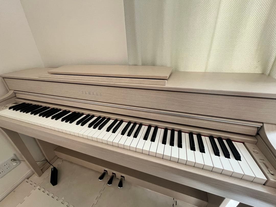 YAMAHA クラビノーバ　CLP745 ホワイトアッシュ　2021年製