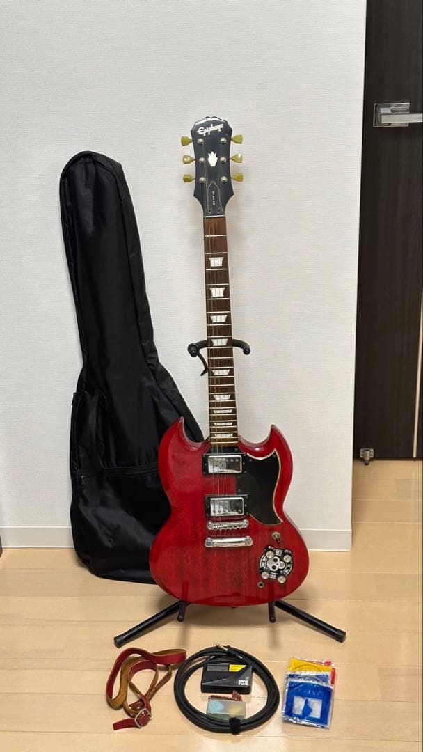 Epiphone エピフォン SG G-400 チェリー Gibsonヘッド