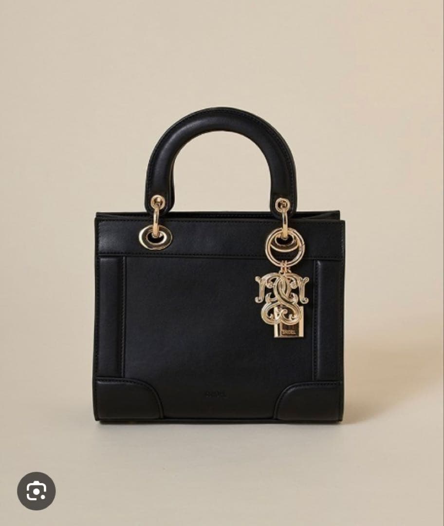 SNIDEL スナイデル パフ ハンドルバッグ