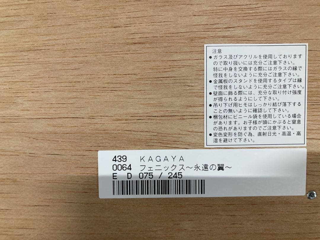 KAGAYA カガヤ ジークレー フェニックス～永遠の翼～ 絵画
