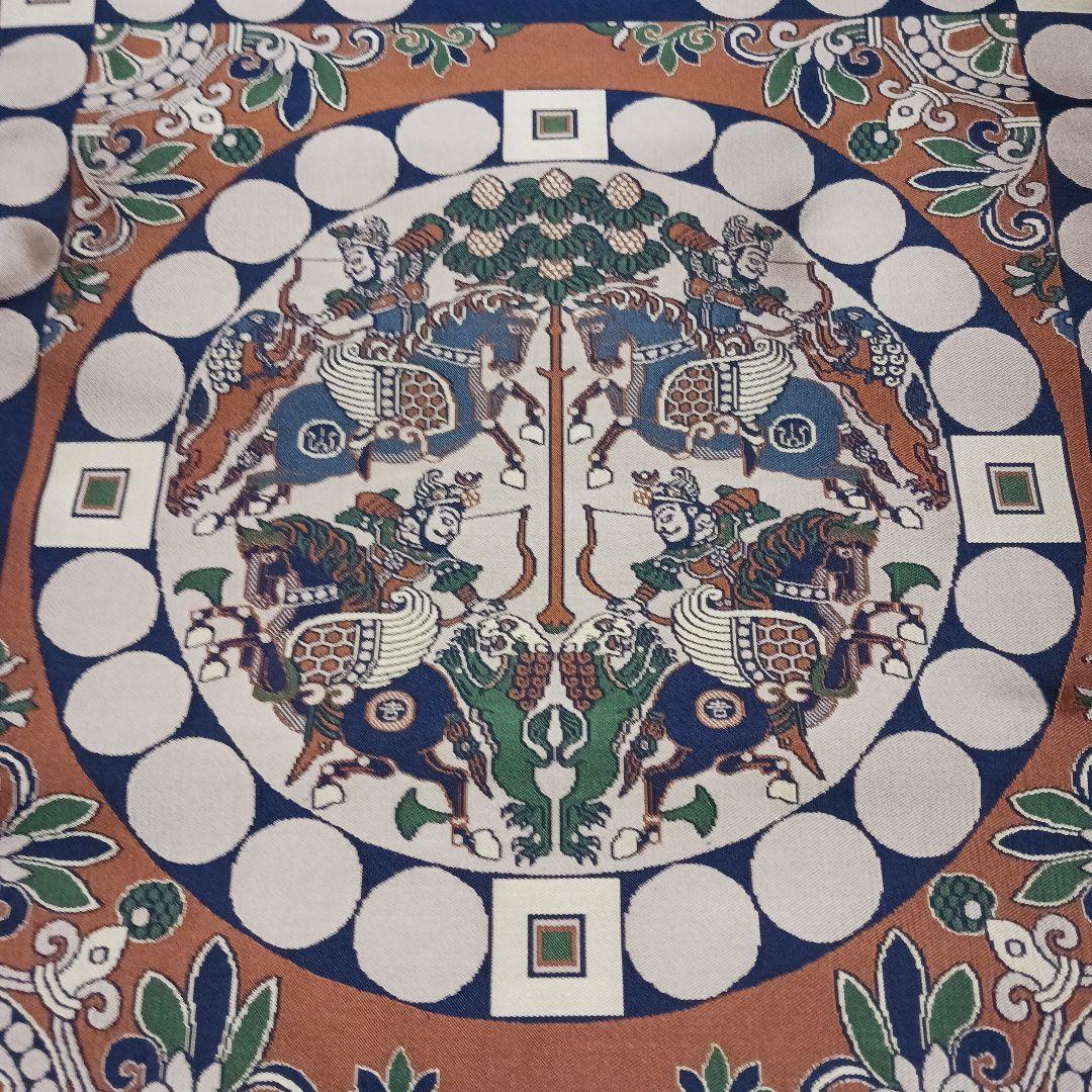 龍村平蔵 四天王狩猟紋様錦 タペストリー