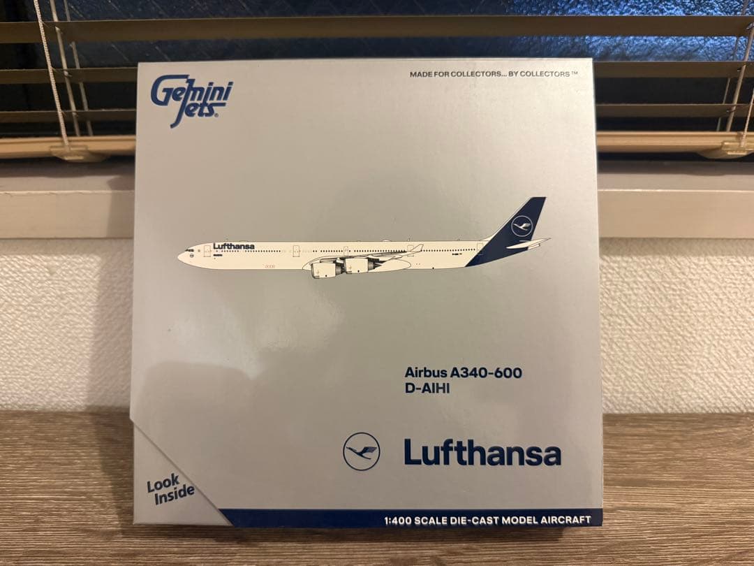 航空機・ヘリコプター 1/400 Lufthansa A340-600 D-AIHI