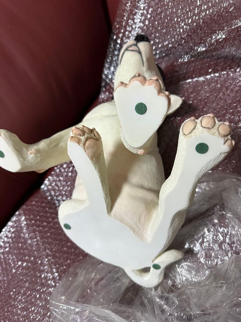 新品！ブルテリア　犬　置物　オブジェ