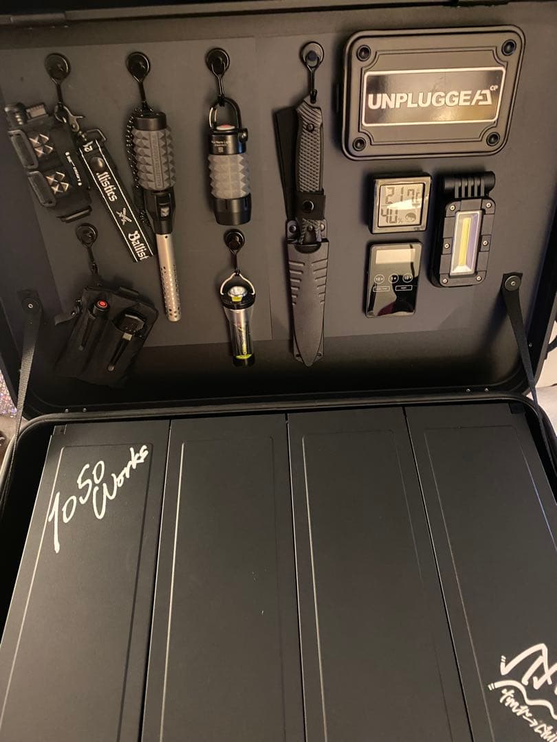 ヴェントラクス　アルミコンテナ　パンドラ　46L ブラック