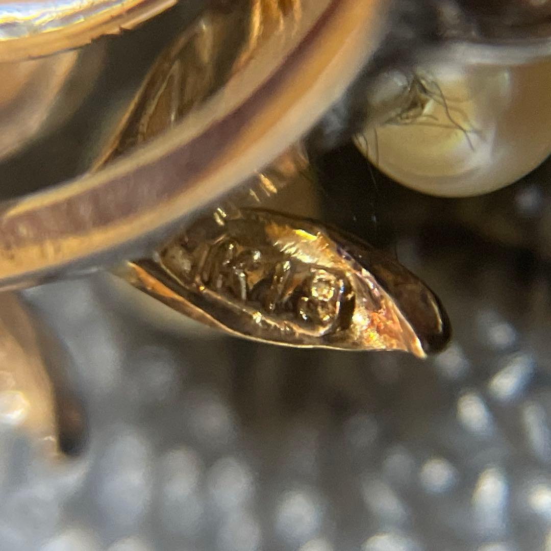 パール ブローチ