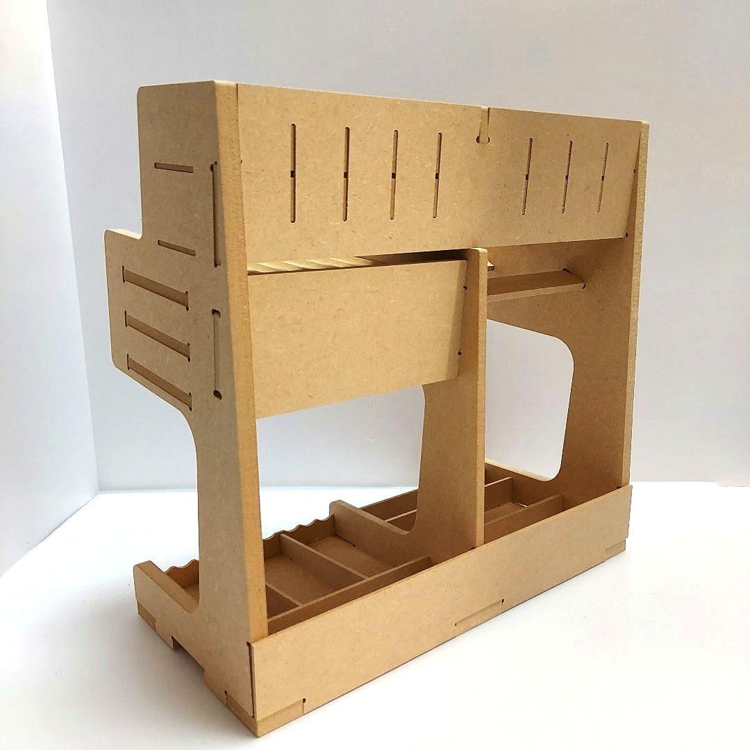 Bucasso プラモデル ペイントラック モデルツール収納ラック 塗料ラック