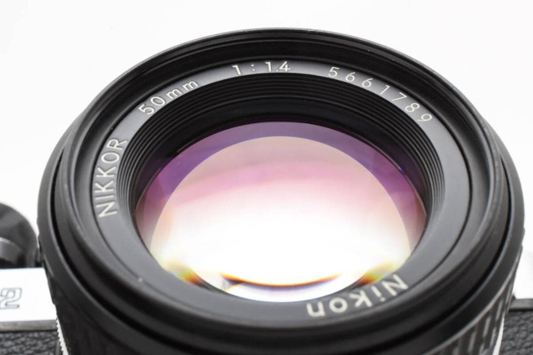 【実用品】Nikon FM2 + レンズ NIKKOR 50mm F1.4