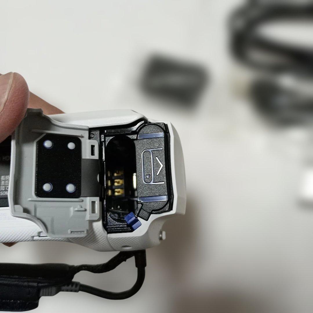 ★超美品★ SONY HDR-CX470 ビデオカメラ ホワイト　未使用に近い
