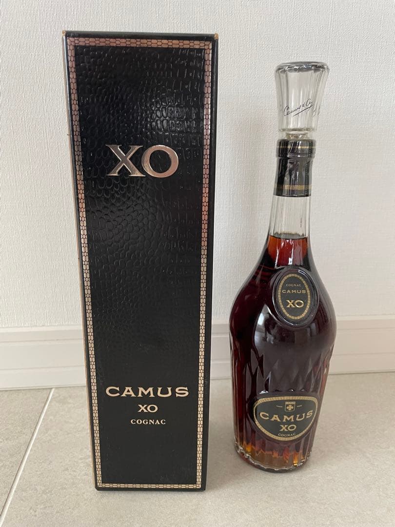 CAMUS XO ロングネック コニャック 古酒 箱付