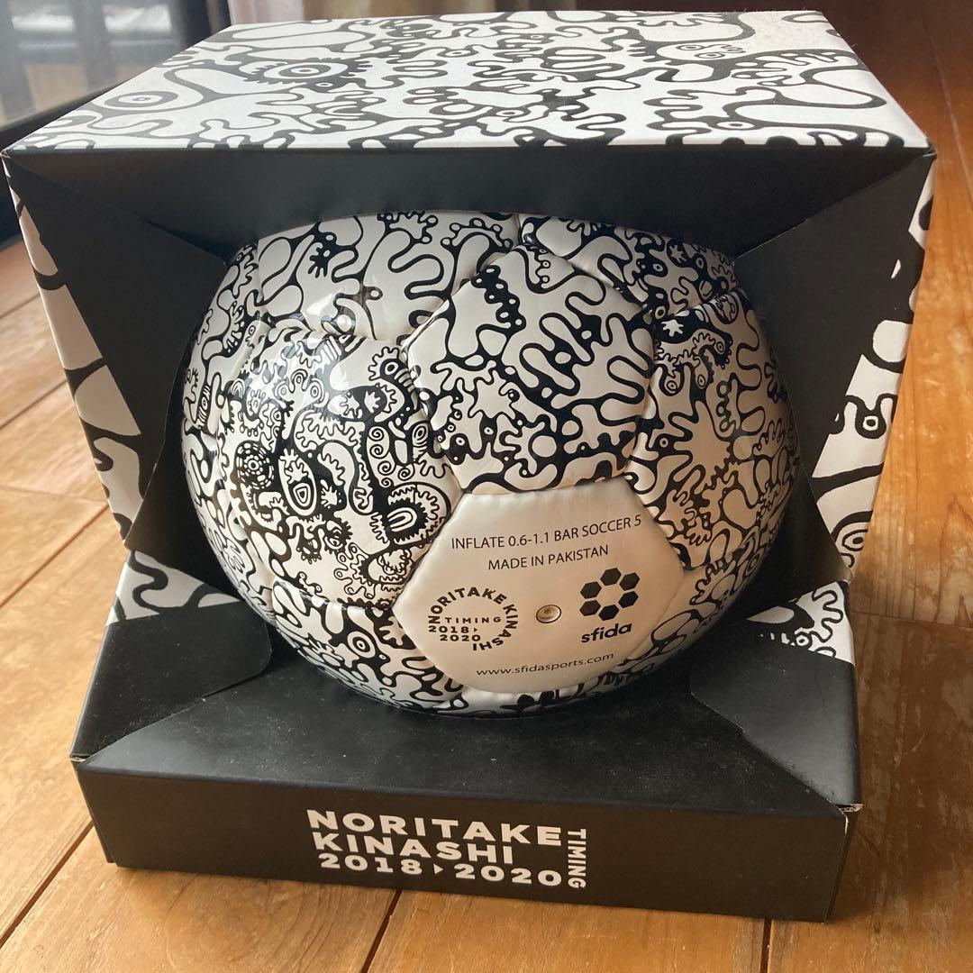 《未使用》木梨憲武展　sfida サッカーボール