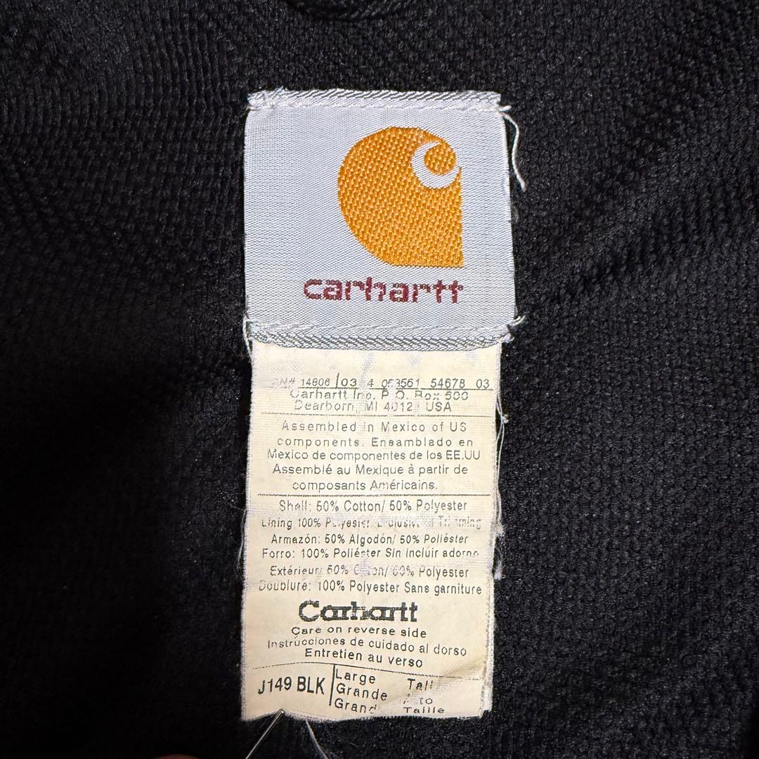 00s Carhartt アクティブジャケット ブラウン 裏サーマル フェード
