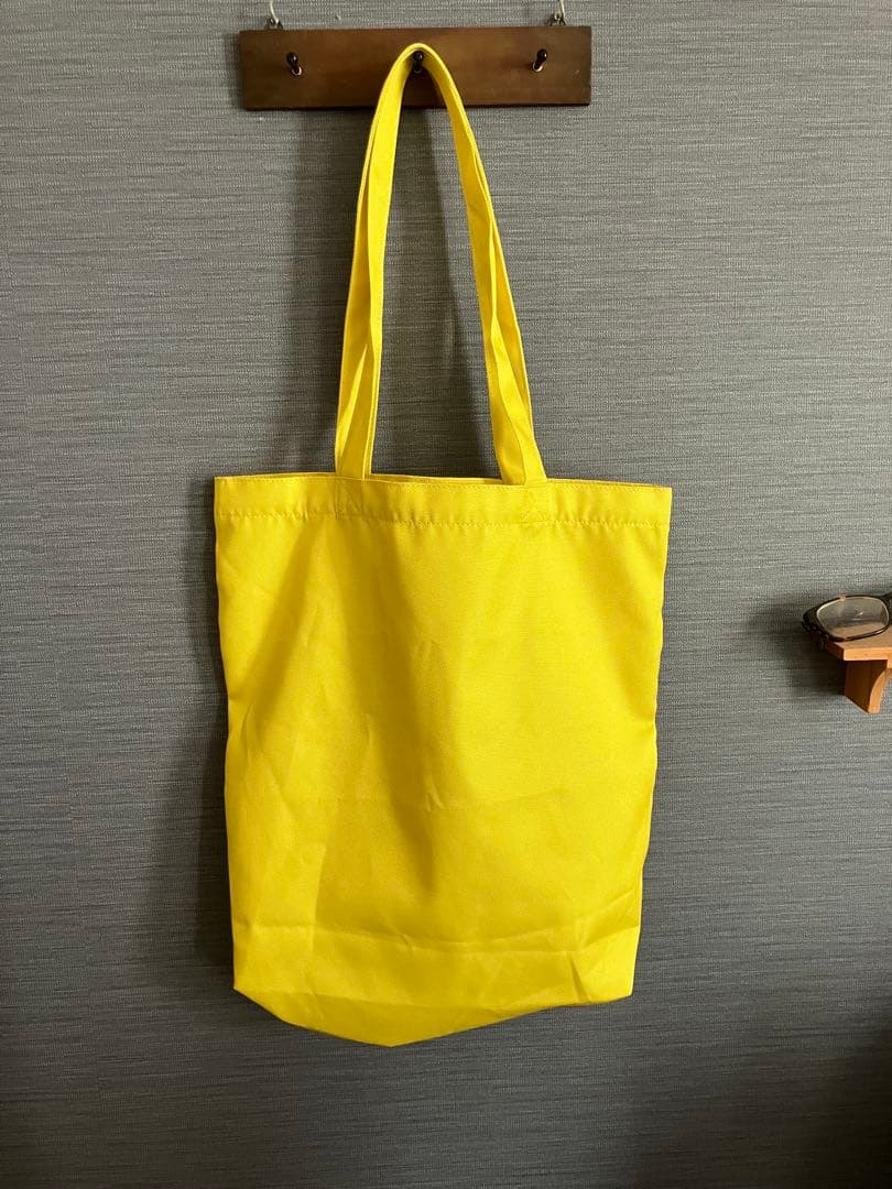 ミセス　バベルの塔　黄色トートバッグ(金テープ2種付き)