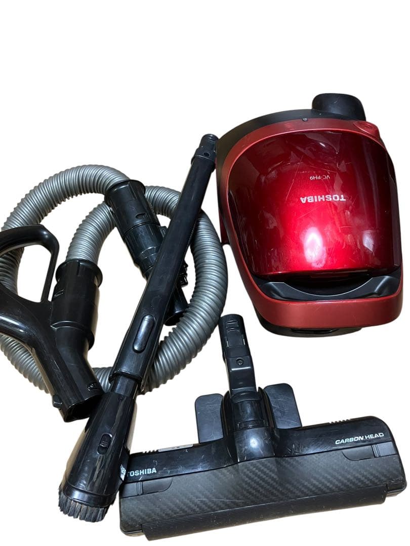 TOSHIBA 19 年製 東芝 紙パック掃除機 VC-PH9(R) 保証付き