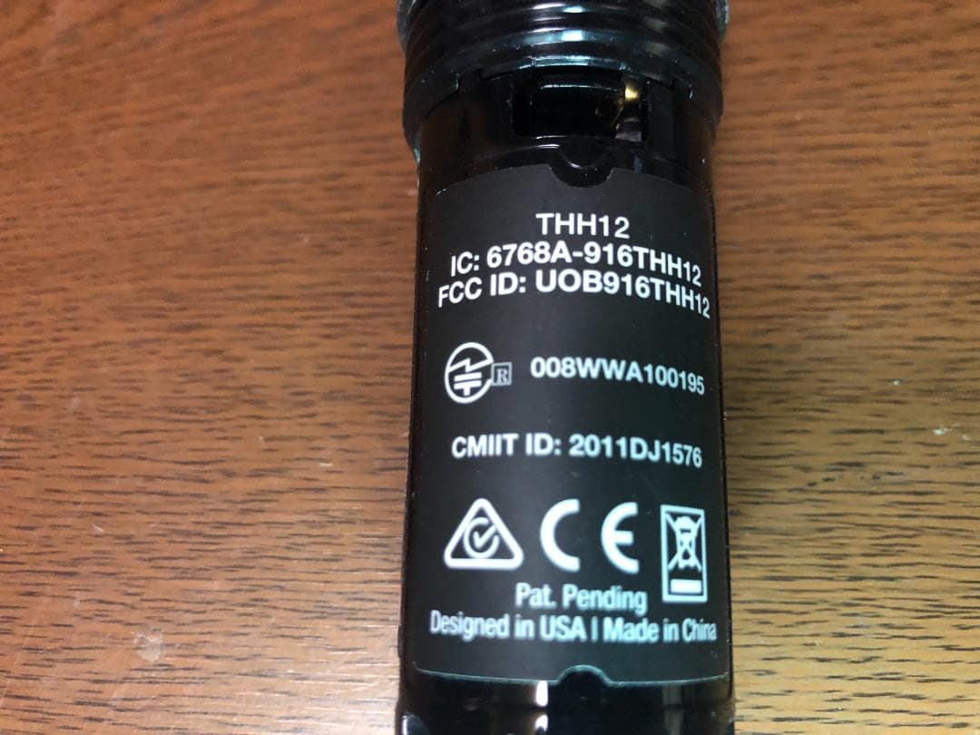 LINE 6 XD-V75 ワイヤレスマイクシステム(マイクはV55-HHTX)