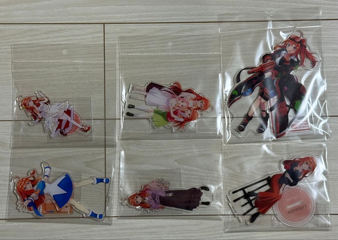 五等分の花嫁　中野五月グッズ　まとめ売り　アクリルスタンド等