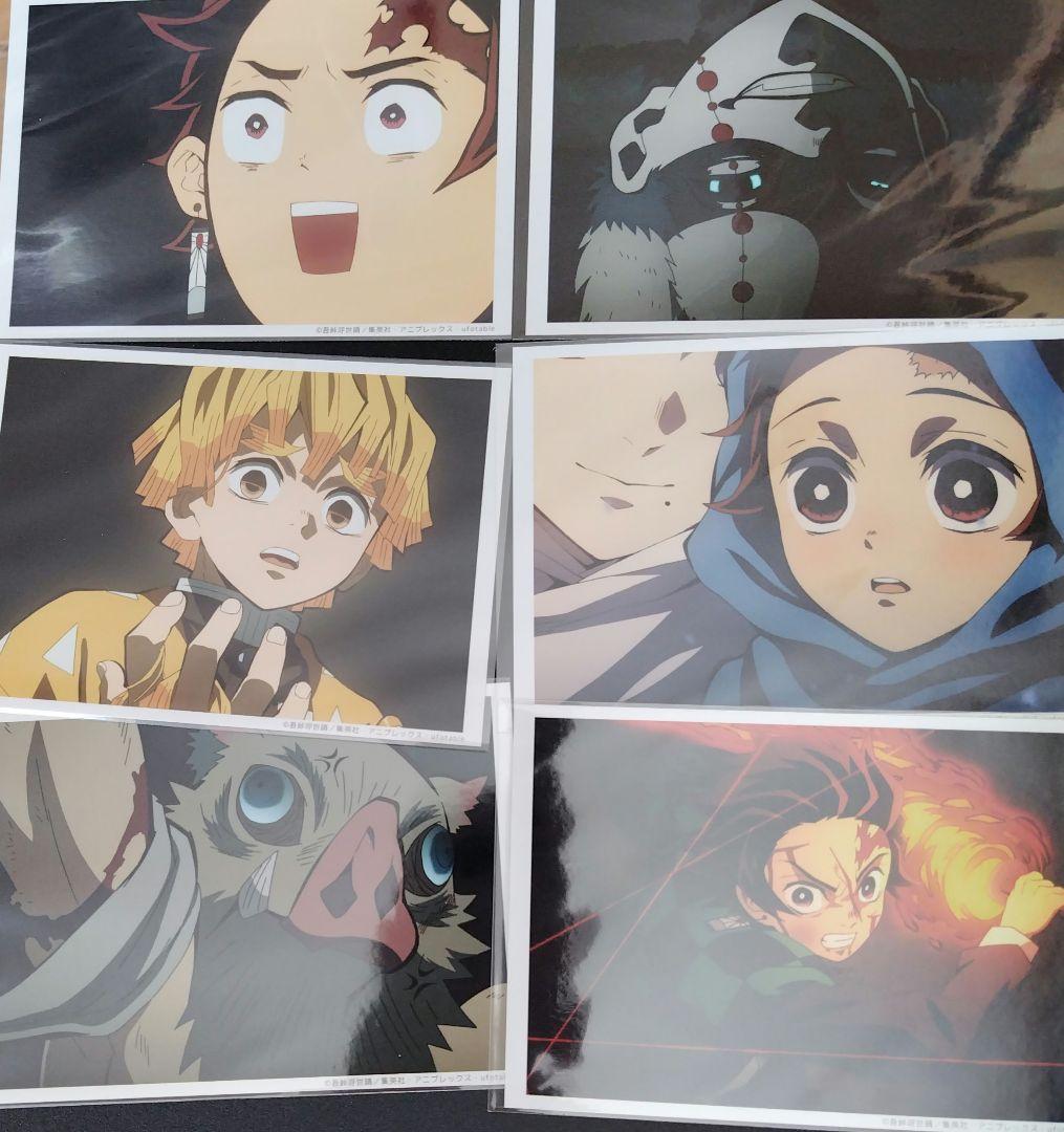 鬼滅の刃　立志編　場面写ブロマイド　17話　19話 　6枚セット