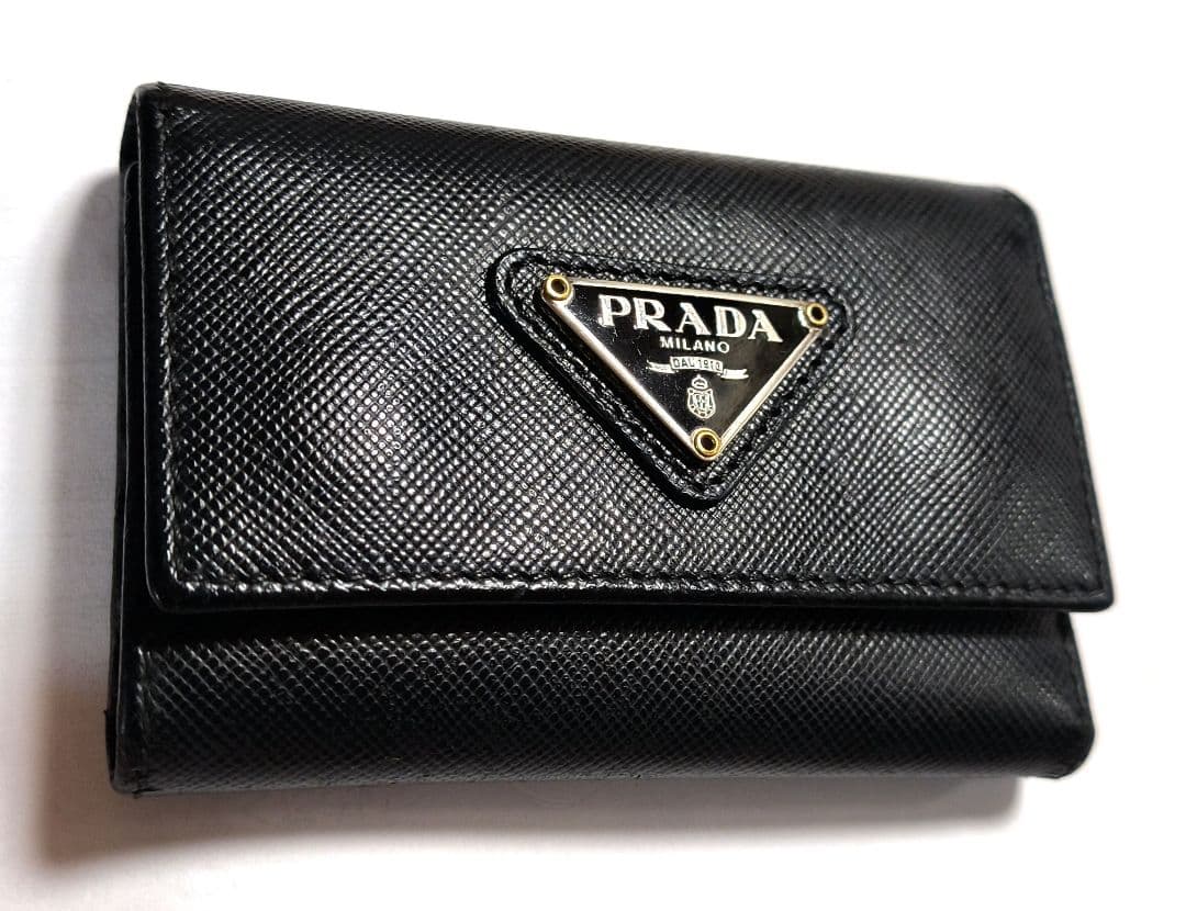 限界高校生　PRADA ブラック 6連キーケース