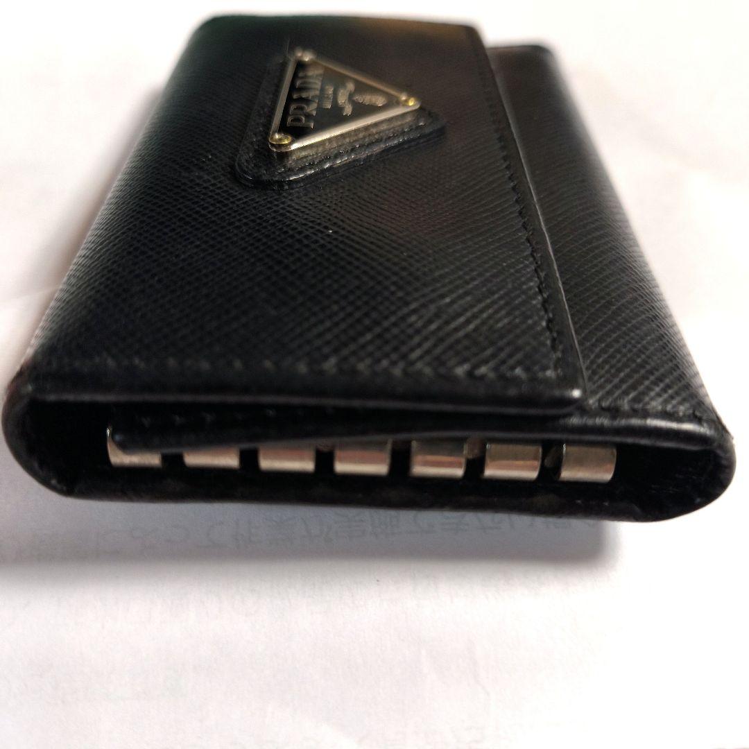 限界高校生　PRADA ブラック 6連キーケース