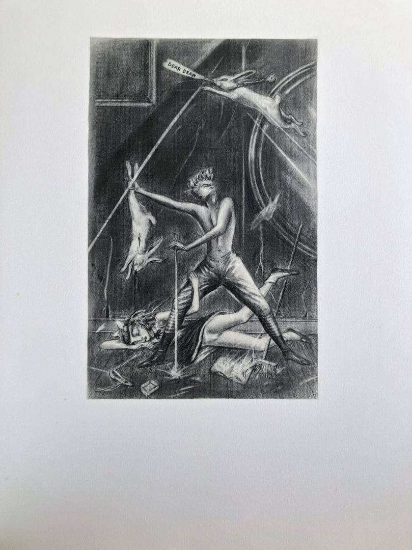 金子国義　金子國義版画集　アリスの夢 25作品フルセット　サイン入り 角川書店