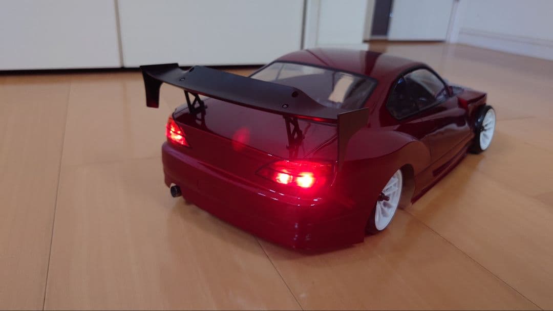 風間オートS15シルビアボディのみスーパーマリオ