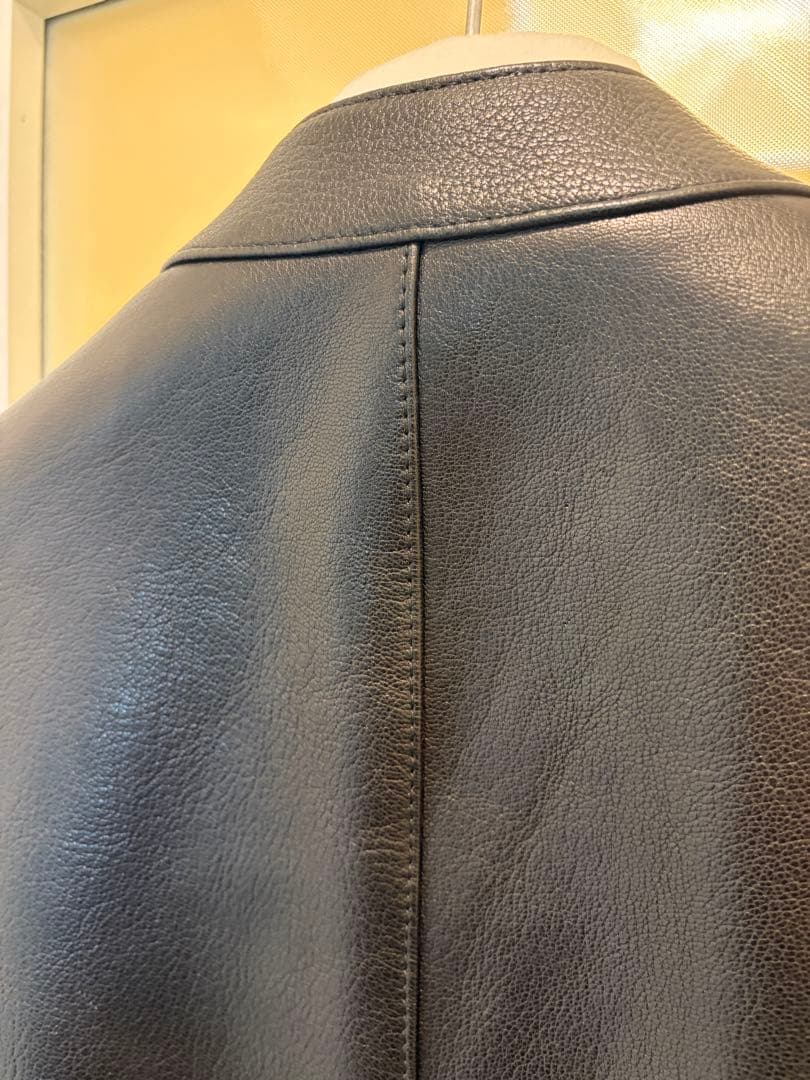 メゾンマルジェラ ハの字ライダース 46 極美品　ゴートレザー