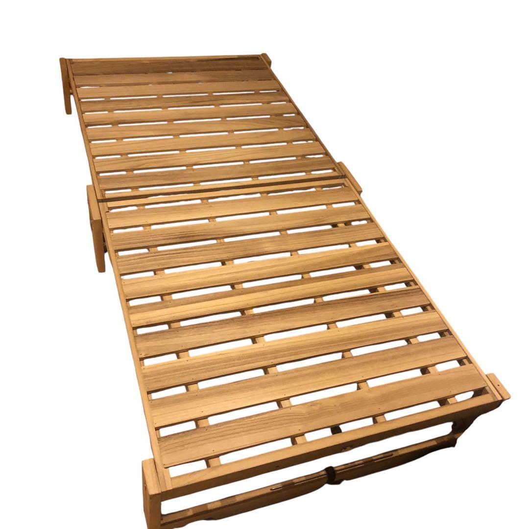 ベッドフレーム 桐らくね シングルサイズ 関西限定 「平」