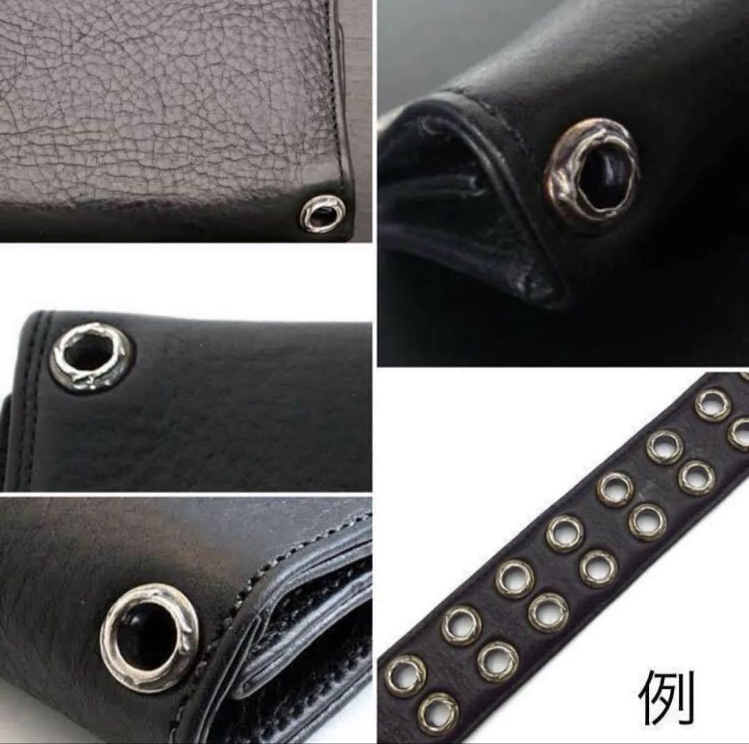 ショートサイズ　イタリアンレザー　シュリンク　シルバー925クロスボール