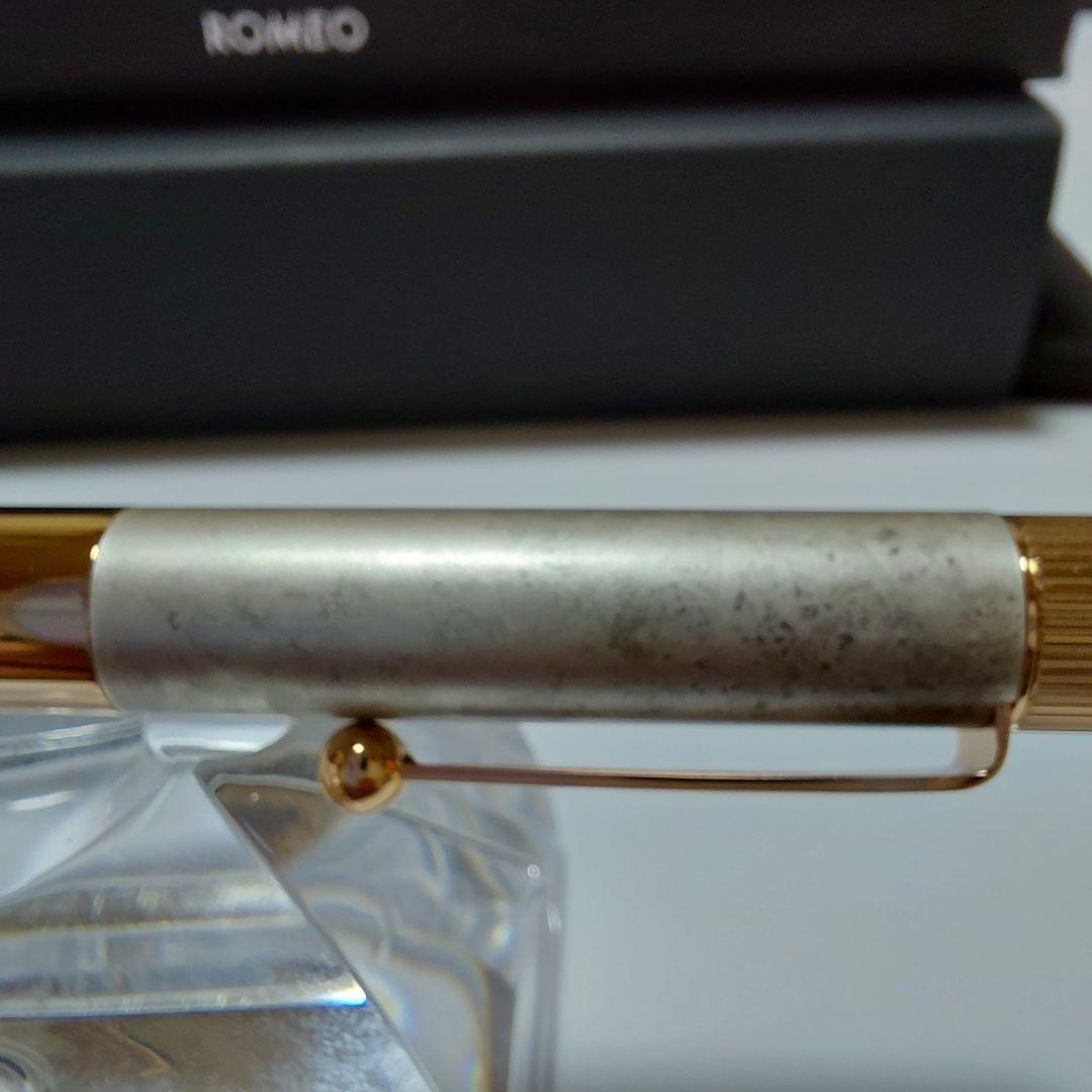 ほぼ新品！ ロメオNo.3 純銀斑紋色 ボールペン 伊東屋限定 希少 生産終了品