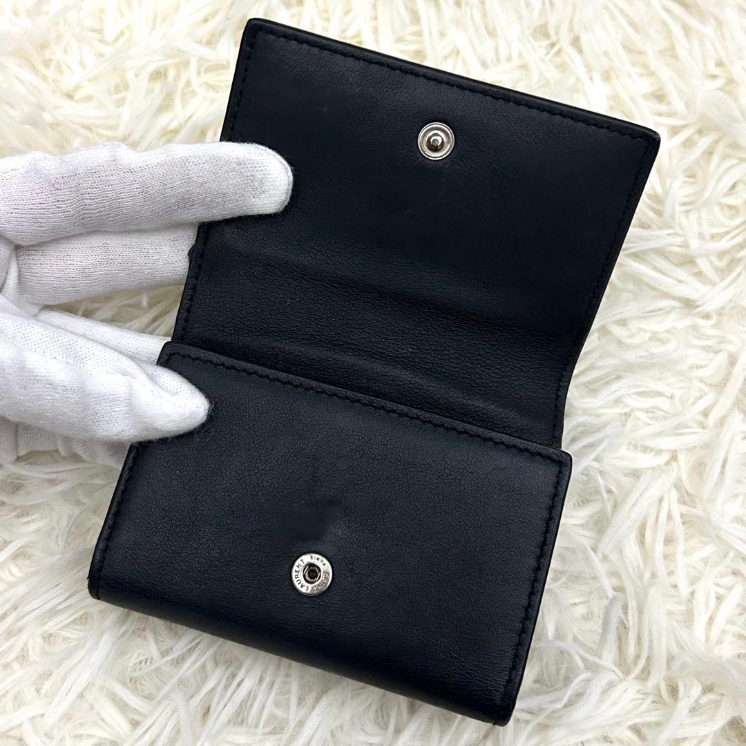 【美品】SAINT LAURENT カサンドラ レザー 6連 キーケース