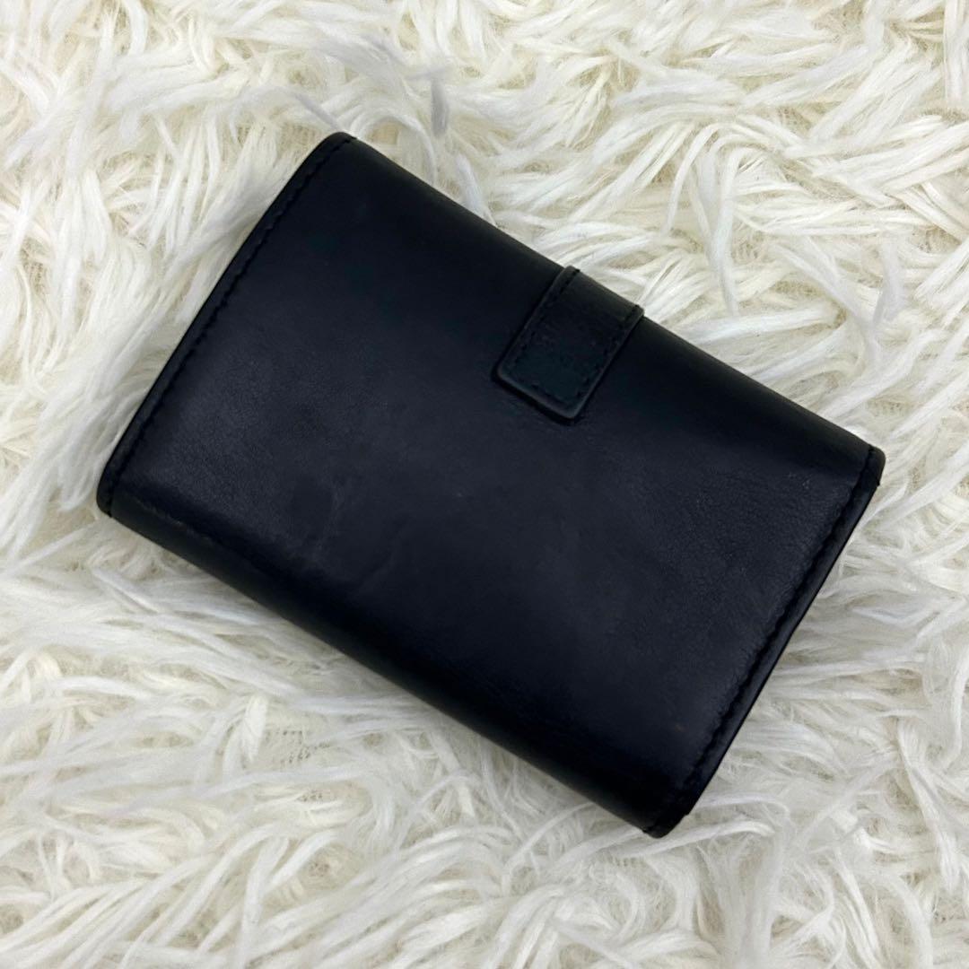 【美品】SAINT LAURENT カサンドラ レザー 6連 キーケース